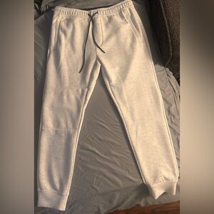 American Eagle Outfitters Light Gray Jogger Pants